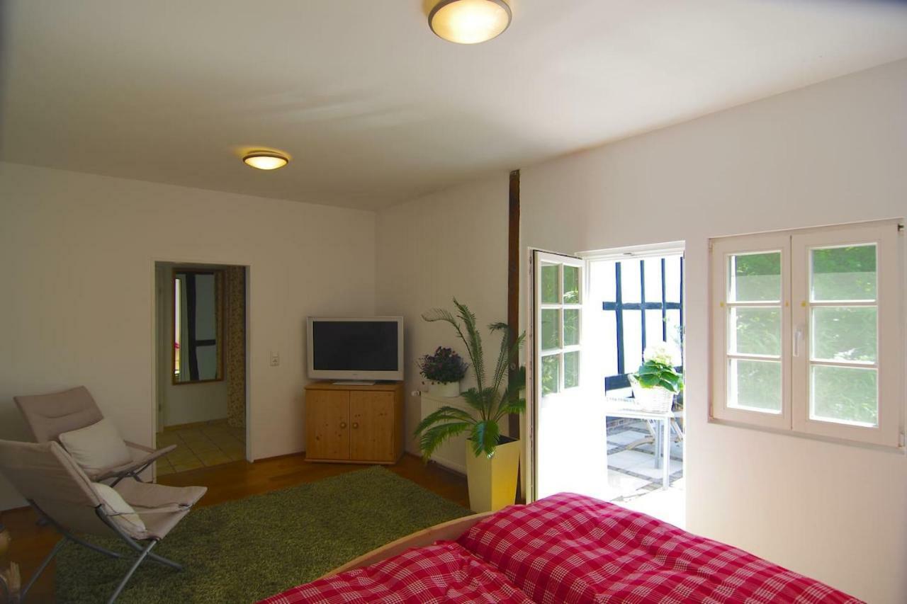 Ferienhaus Im Fachwerkhof 'Haus In Bewegung' Seelscheid Luaran gambar